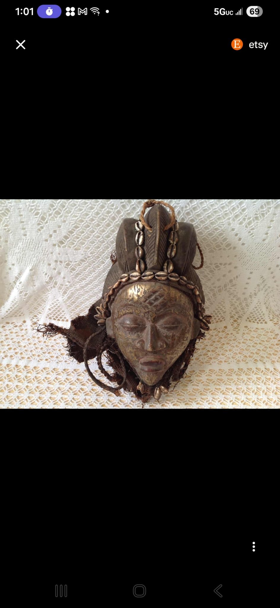 Bamoun/Tikar Tribal Mask